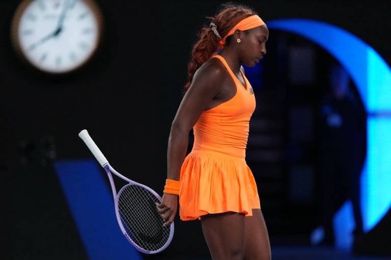 'Emotional' Coco Gauff smashes racket in frustration after Australian Open loss | iNFOnews.ca