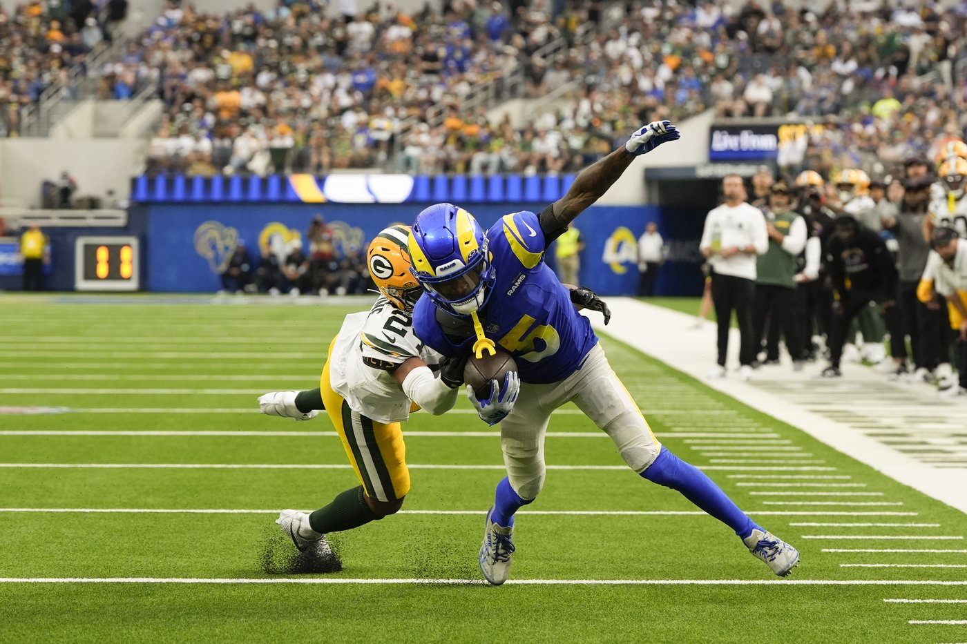 Jordan Love throws a pair of TD passes in the second half to rally Packers past Rams 24-19 | iNFOnews.ca Jordan Love throws a pair of TD passes in the second half to rally Packers past Rams 24-19 | iNFOnews.ca