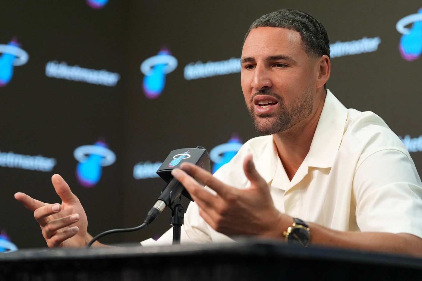 Klay Thompson says he chose the Miami Heat because he wanted the opportunity to win | iNFOnews.ca Klay Thompson says he chose the Miami Heat because he wanted the opportunity to win | iNFOnews.ca