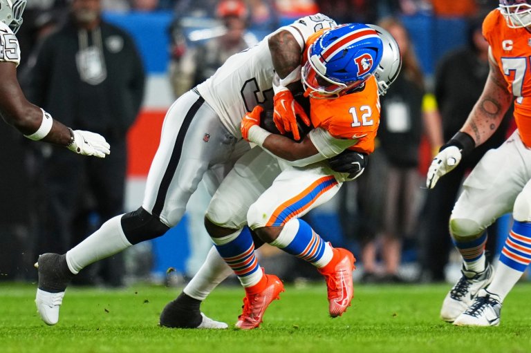 Broncos tailback RJ Harvey figures to play bigger role against Chiefs with J.K. Dobbins out | iNFOnews.ca