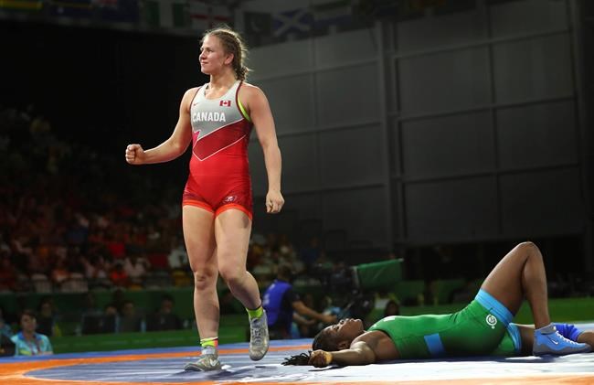 Wrestler Erica Wiebe named Canada's flag-bearer for Gold Coast closing ceremonies | iNFOnews.ca