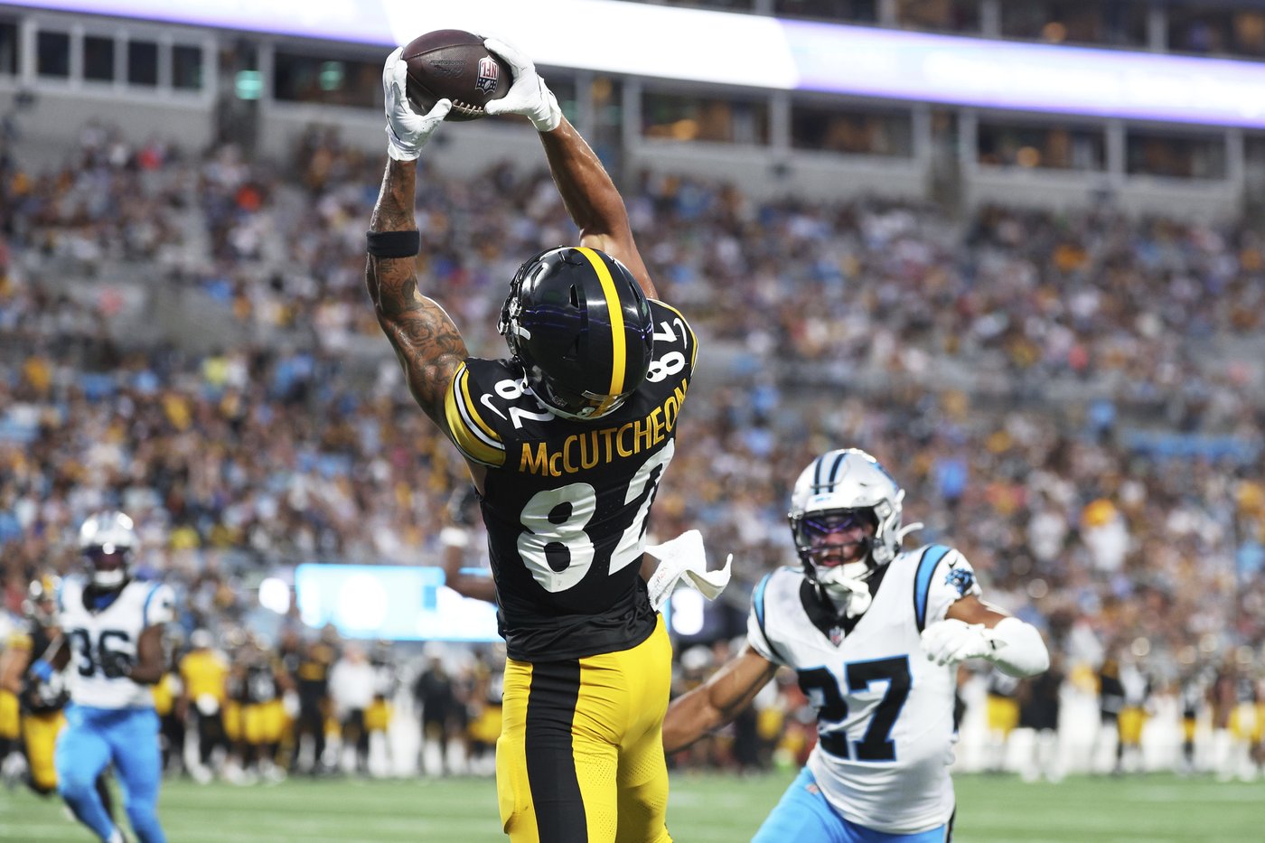 Steelers beat Panthers 19-10 in preseason finale, but lose 1st-round pick Harmon to sprained knee | iNFOnews.ca