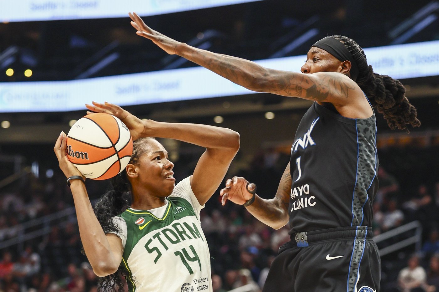 Collier scores 24 points in her return, Lynx top Storm 86-76 for best record at WNBA All-Star break | iNFOnews.ca Collier scores 24 points in her return, Lynx top Storm 86-76 for best record at WNBA All-Star break | iNFOnews.ca