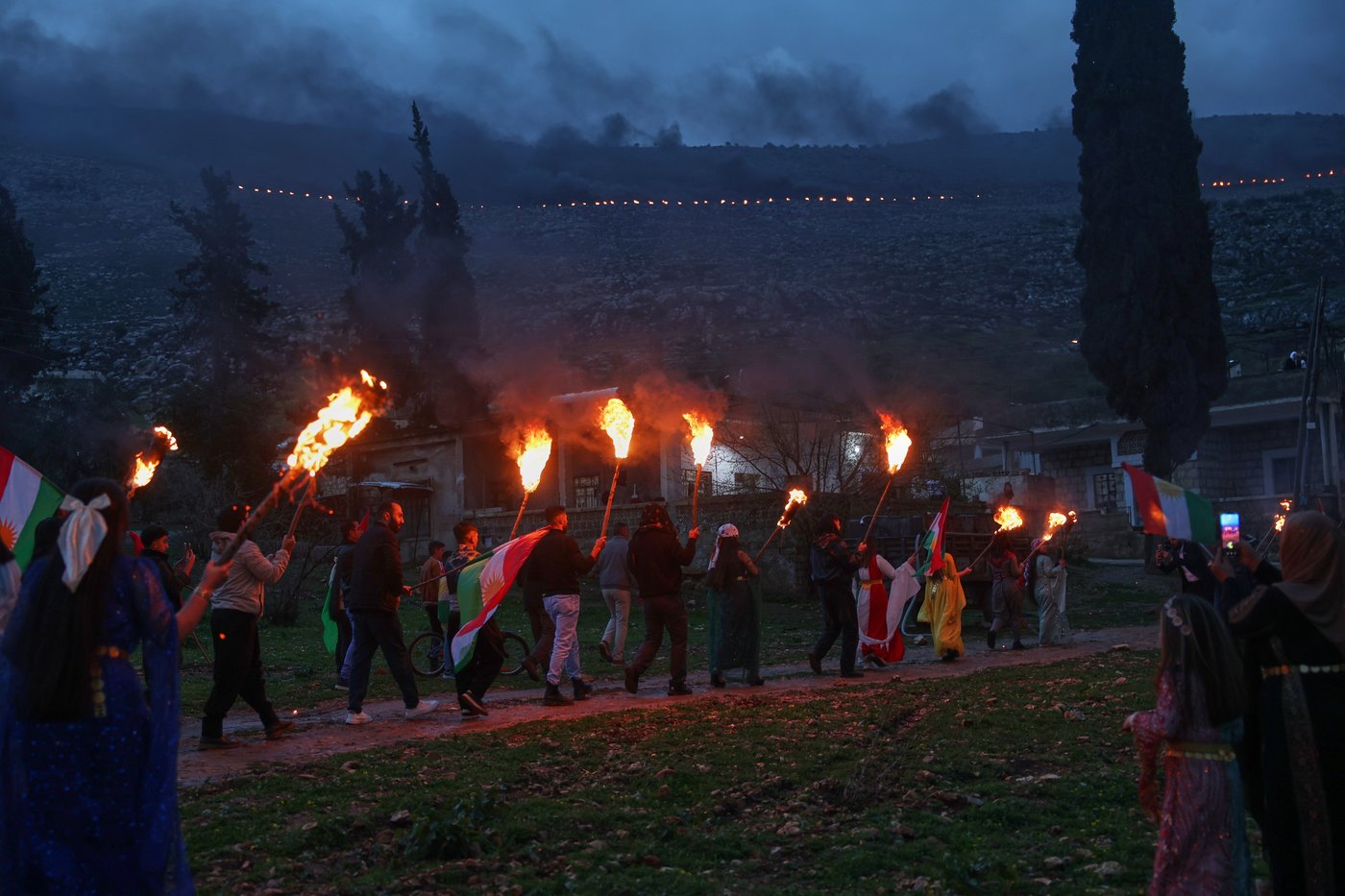 Syrian Kurds return home to celebrate Nowruz for the first time since exile | iNFOnews.ca