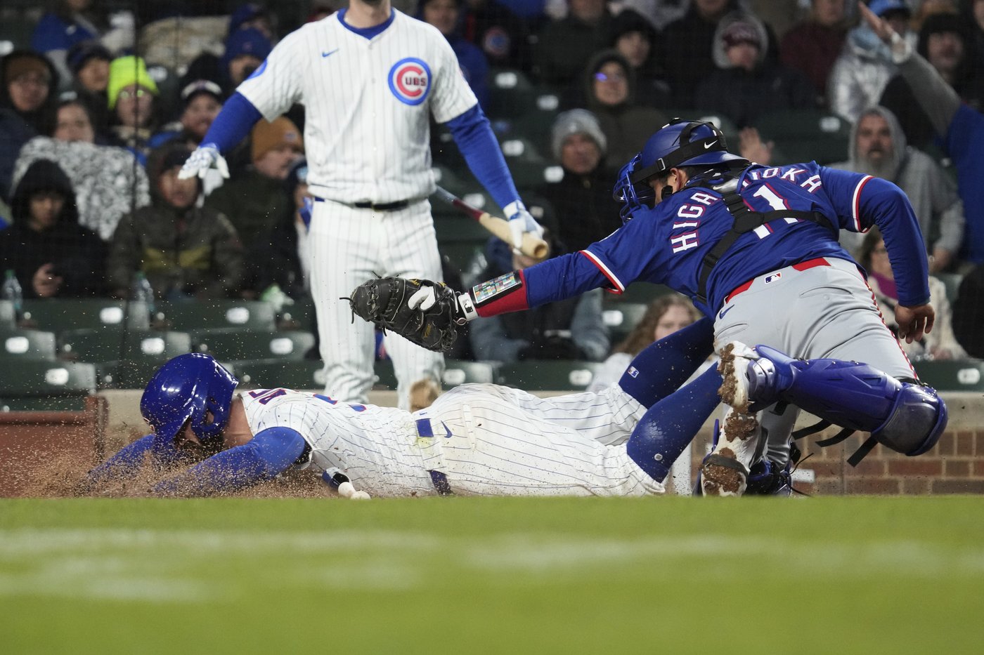 Steele tosses 7 innings as the Cubs pound the Rangers 7-0 on frigid night | iNFOnews.ca
