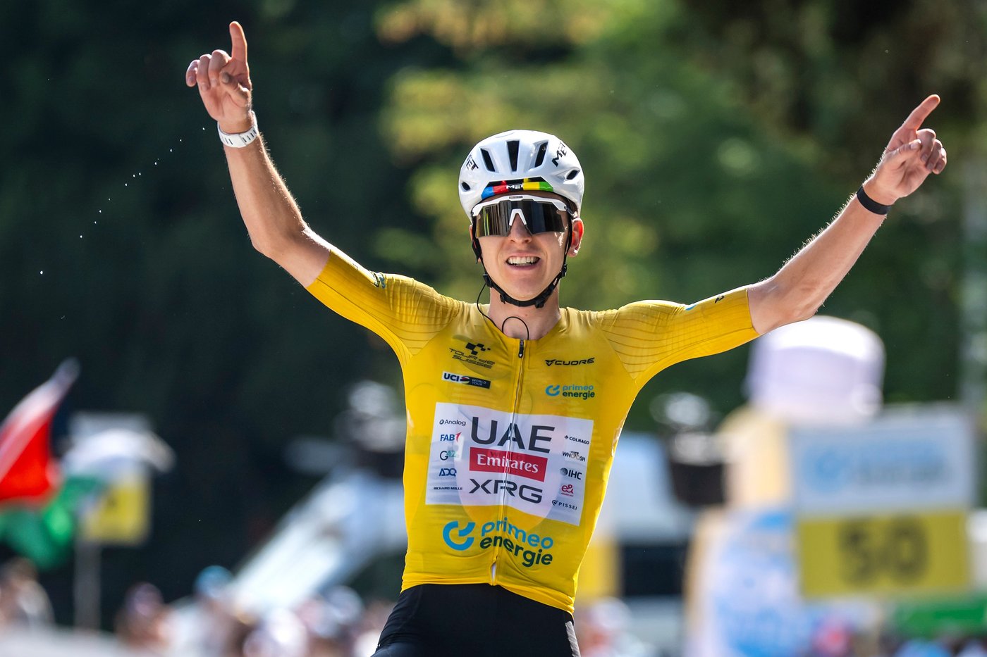 Tadej Pogacar wins the Tour de Suisse in style by taking the final stage | iNFOnews.ca