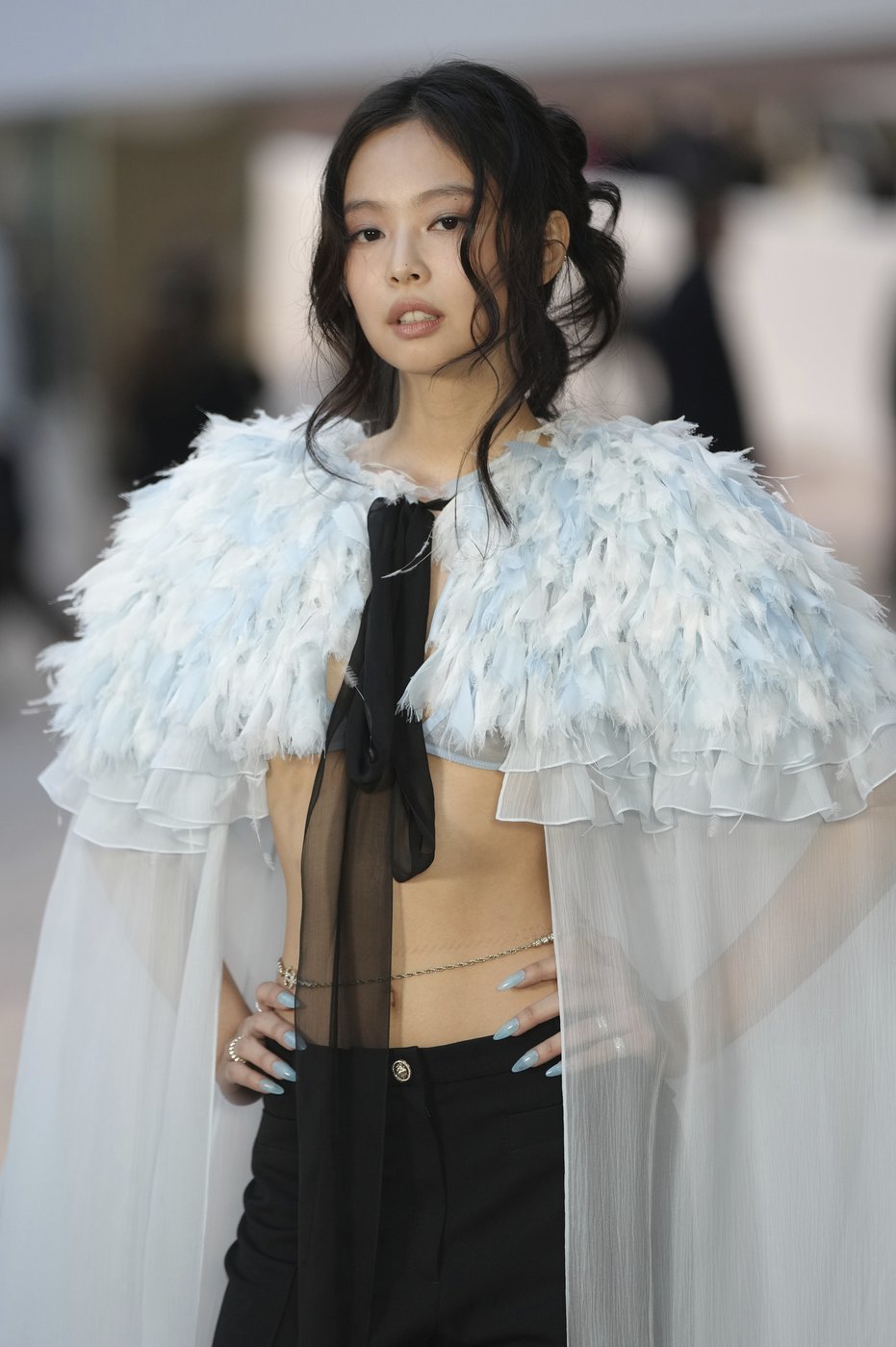 Chanel couture stuns with color, and Kylie Jenner, in final Paris show before Blazy's debut | iNFOnews.ca