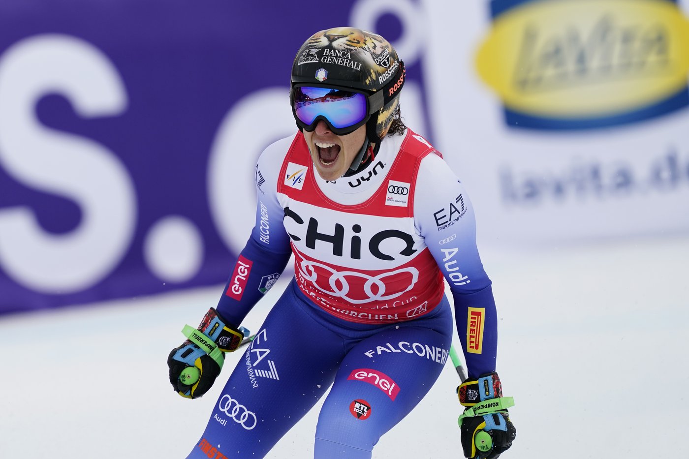 Brignone beats Goggia for Italian 1-2 in World Cup downhill. Vonn misses gate and does not finish | iNFOnews.ca