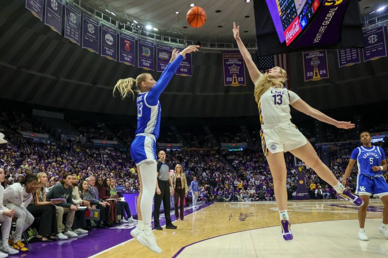 Kate Koval of Ukraine leaves LSU following the Tigers' signing of a Russian player | iNFOnews.ca