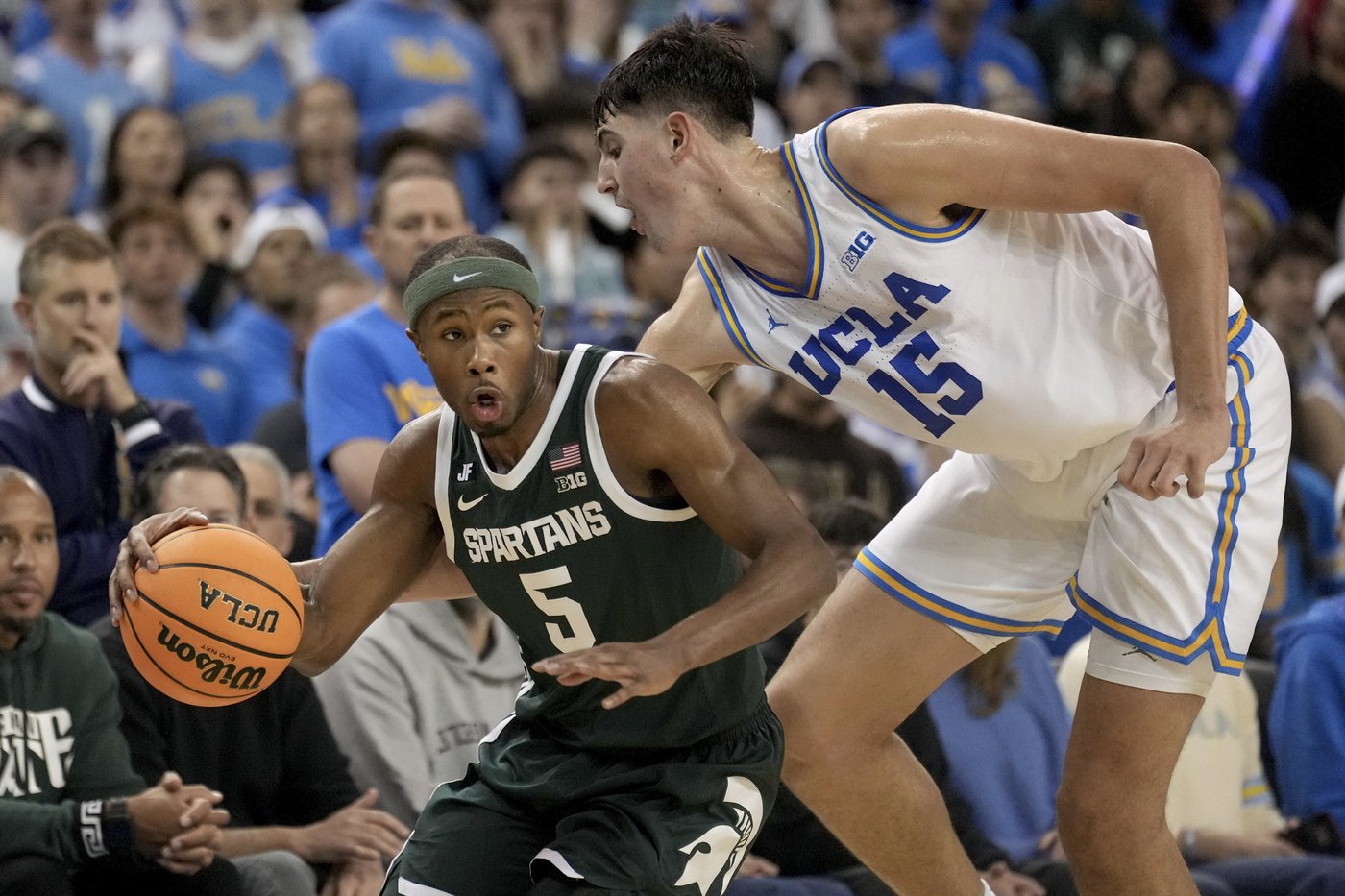 UCLA edges No. 9 Michigan State 63-61 on Dailey's basket with 7 seconds left | iNFOnews.ca