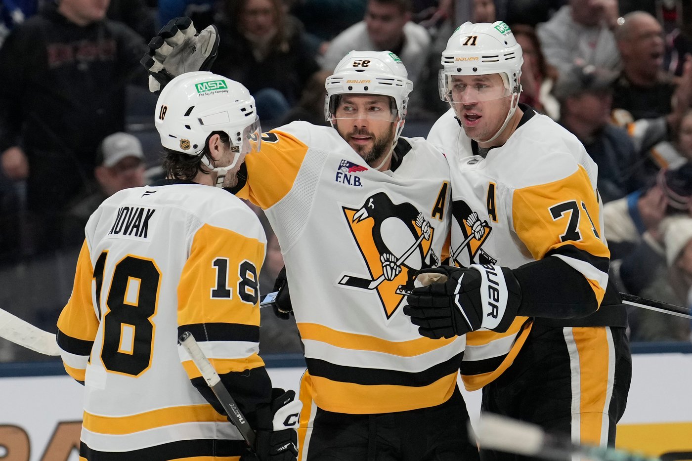 Letang scores in OT, Crosby nets 2 as Penguins beat Blue Jackets 4-3 | iNFOnews.ca Letang scores in OT, Crosby nets 2 as Penguins beat Blue Jackets 4-3 | iNFOnews.ca