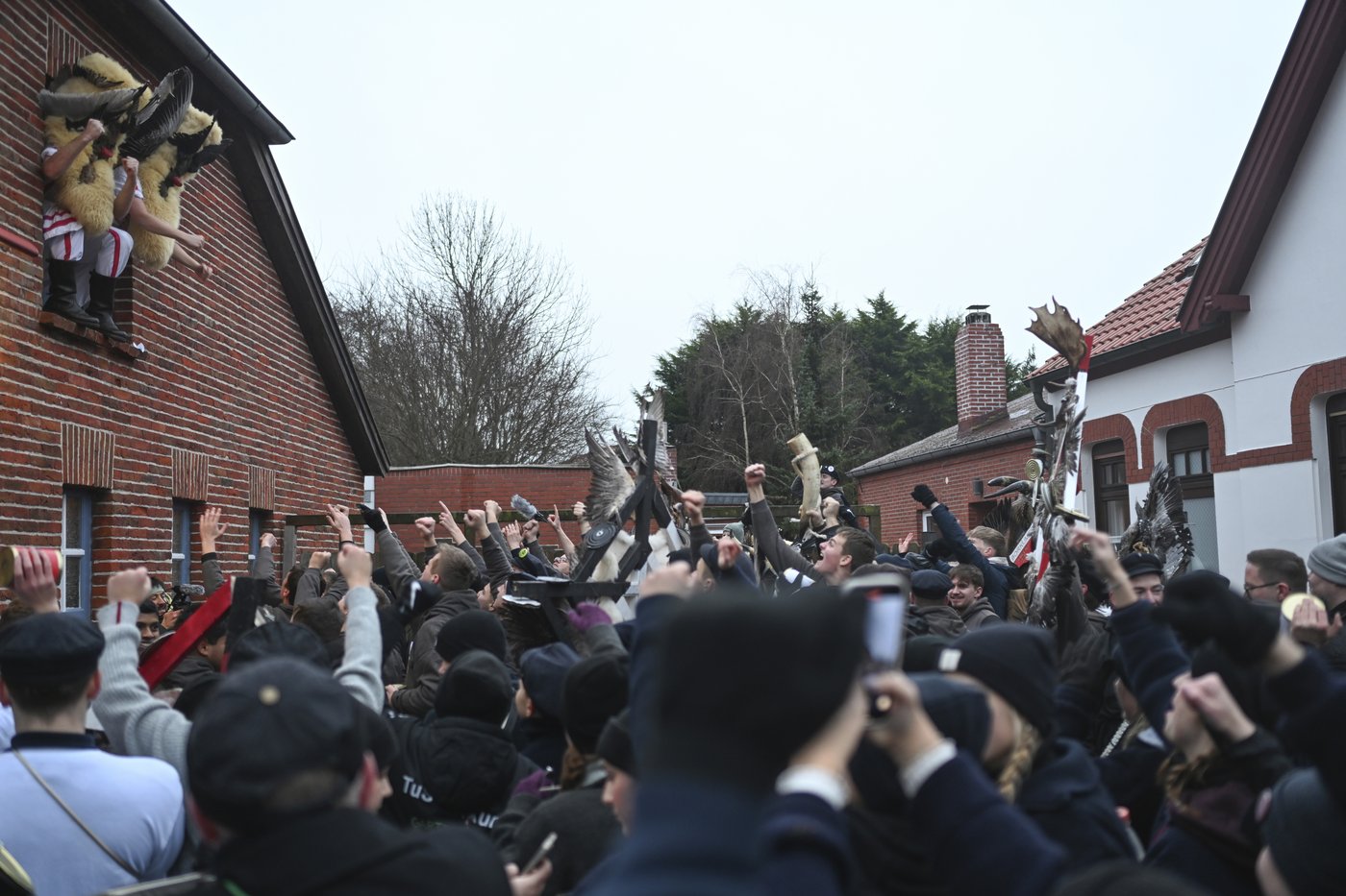 German island festival passes peacefully after criticism over practice of men hitting women | iNFOnews.ca