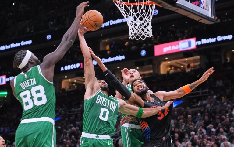 Tatum scores 36 as Celtics beat Knicks 107-103 | iNFOnews.ca