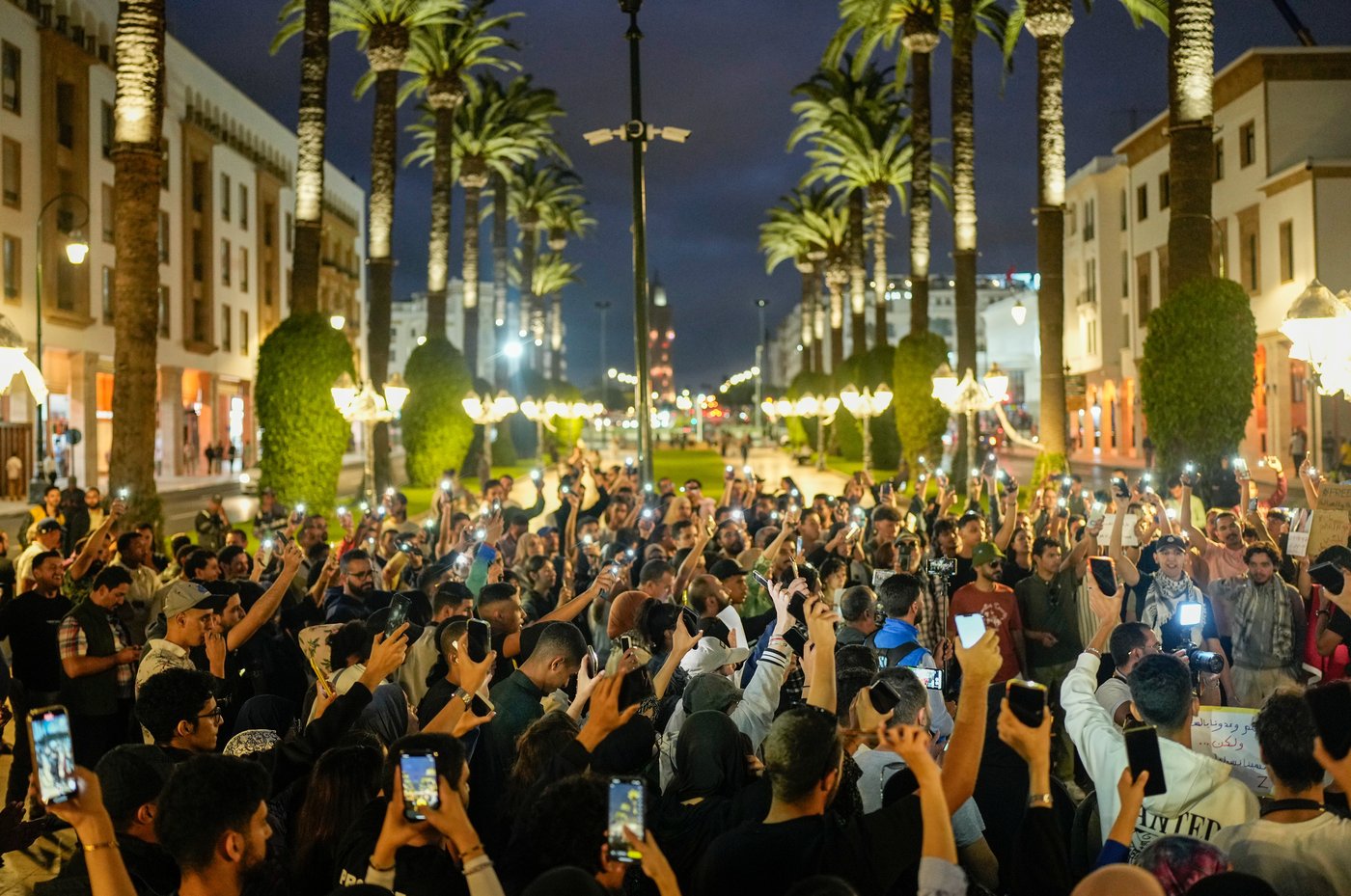 Protesters rally across Morocco in final push for reforms before king's expected address | iNFOnews.ca