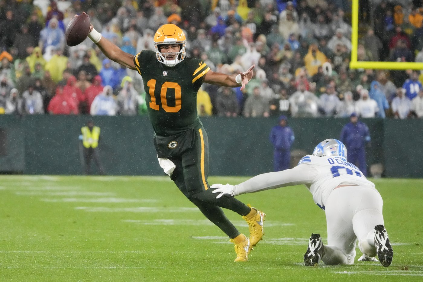 Kerby Joseph's pick-6 helps Lions beat Packers 24-14 and take command of NFC North | iNFOnews.ca Kerby Joseph's pick-6 helps Lions beat Packers 24-14 and take command of NFC North | iNFOnews.ca