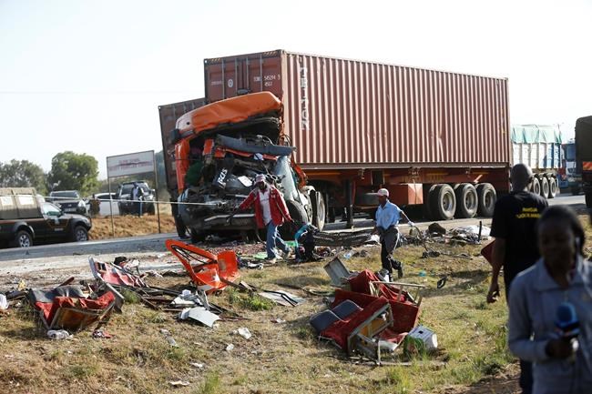 Crash between truck and bus in Kenya kills at least 36 | iNFOnews.ca Crash between truck and bus in Kenya kills at least 36 | iNFOnews.ca