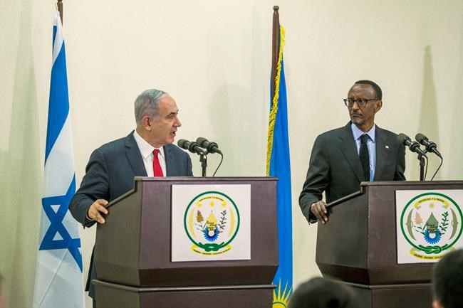 Israel's Netanyahu visits Rwanda genocide memorial | iNFOnews.ca