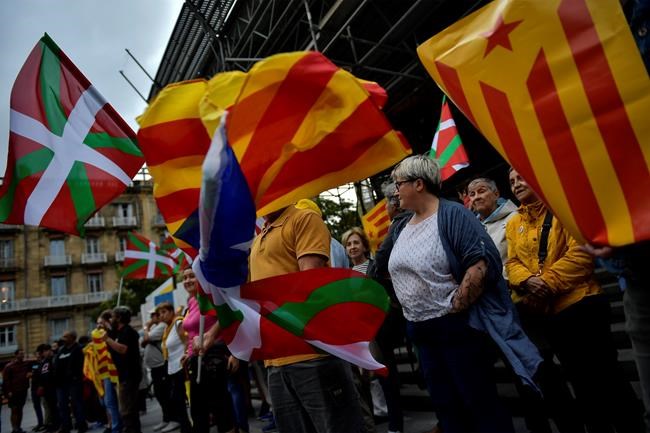 Thousands march as Catalonia marks secession vote date | iNFOnews.ca