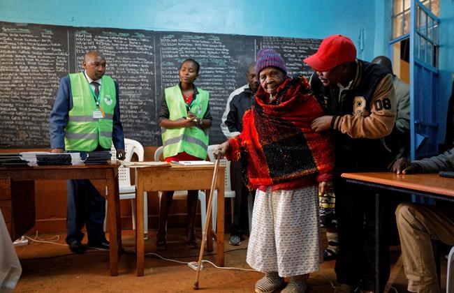 102-year-old Kenyan voter wouldn't dream of missing election | iNFOnews.ca CP1102769518