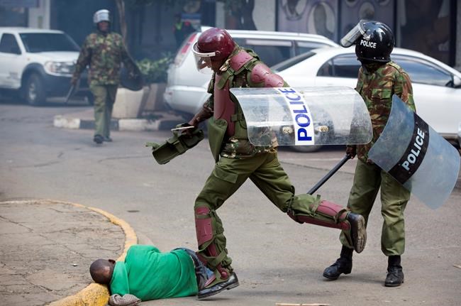 Kenya: Photos of police violence spark international outrage | iNFOnews.ca Kenya: Photos of police violence spark international outrage | iNFOnews.ca