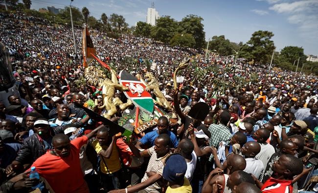 Kenyan opposition leader 'sworn in' as event called treason | iNFOnews.ca Kenyan opposition leader 'sworn in' as event called treason | iNFOnews.ca