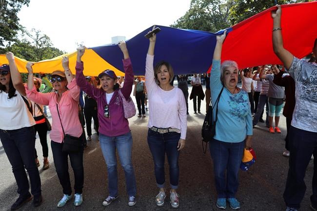 The Latest: Venezuela opposition leader backs US sanctions | iNFOnews.ca The Latest: Venezuela opposition leader backs US sanctions | iNFOnews.ca