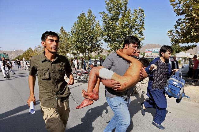 IS attacks protest in Afghan capital, kills 80 people | iNFOnews.ca