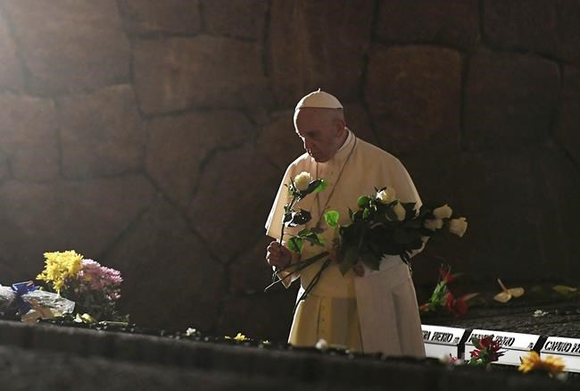 Pope Francis recalls cost of war with WWII site visits | iNFOnews.ca