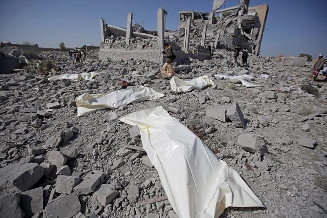 The Latest: Red Cross: 100 presumed dead in Yemen airstrike | iNFOnews.ca The Latest: Red Cross: 100 presumed dead in Yemen airstrike | iNFOnews.ca