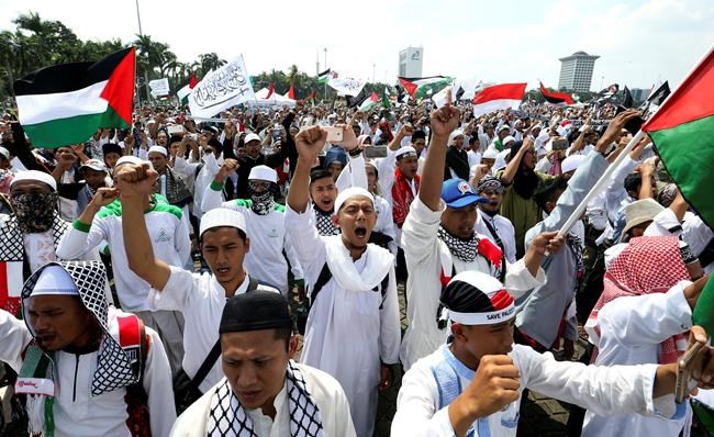 Indonesians protest US recognition of Jerusalem as capital | iNFOnews.ca