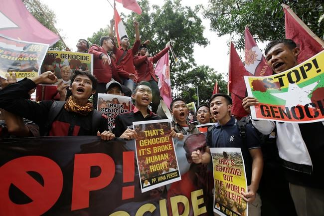 Indonesians protest at Myanmar embassy over Rohingya cause | iNFOnews.ca Indonesians protest at Myanmar embassy over Rohingya cause | iNFOnews.ca