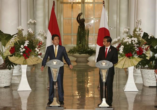 Indonesia, Japan affirm deeper ties during Abe's Asian tour | iNFOnews.ca
