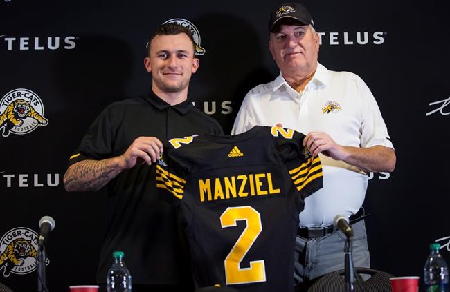 QB Johnny Manziel signs with Hamilton Tiger-Cats after lengthy negotiations | iNFOnews.ca
