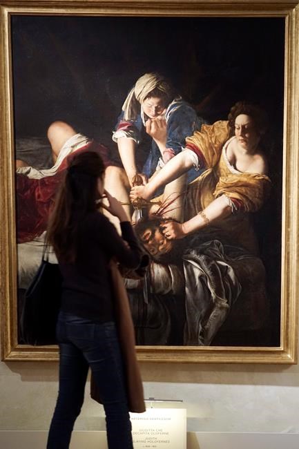 Rome show explores painter Artemisia Gentileschi's art, life | iNFOnews.ca Rome show explores painter Artemisia Gentileschi's art, life | iNFOnews.ca