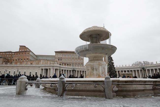 Pope: help those living on street in cold and indifference | iNFOnews.ca