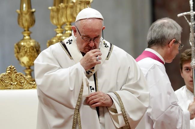 Pope prays for those stricken by California wildfires | iNFOnews.ca CP2006228693