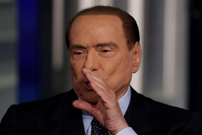 Italy ex-leader Berlusconi backs Deneuve on male courtship | iNFOnews.ca