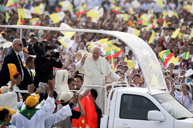 The Latest: Myanmar church defends treatment of Rohingya | iNFOnews.ca The Latest: Myanmar church defends treatment of Rohingya | iNFOnews.ca