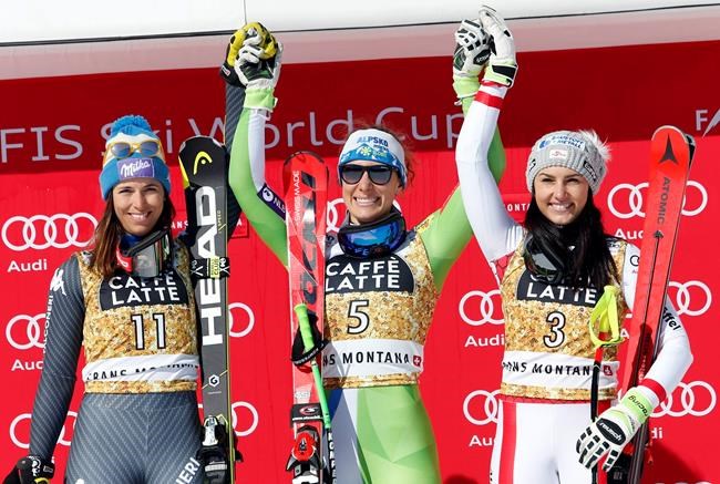Stuhec wins super-G to close in on Shiffrin as Vonn crashes | iNFOnews.ca Stuhec wins super-G to close in on Shiffrin as Vonn crashes | iNFOnews.ca