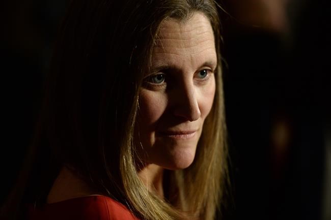 Freeland 'still hopeful' on Canada-EU trade; says 'ball is in Europe's court' | iNFOnews.ca Freeland 'still hopeful' on Canada-EU trade; says 'ball is in Europe's court' | iNFOnews.ca