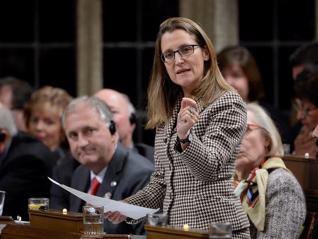 Fighting off the Ritz: Freeland's feud with Tory trade critic gets personal | iNFOnews.ca Fighting off the Ritz: Freeland's feud with Tory trade critic gets personal | iNFOnews.ca