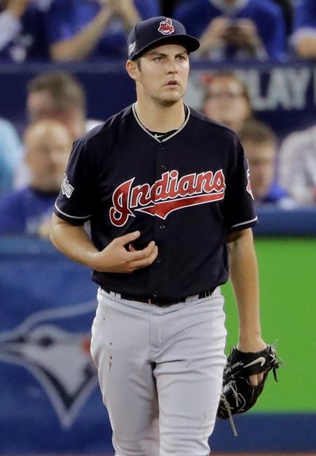 Cleveland bullpen steps up after Bauer leaves ALCS Game 3 with bloody pinky | iNFOnews.ca