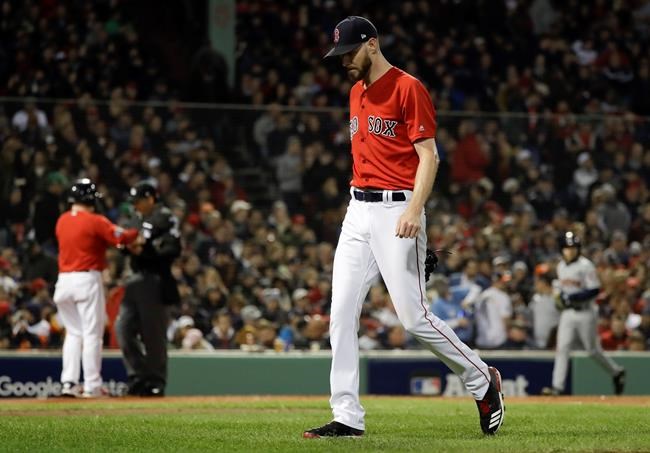 Red Sox ace Chris Sale hospitalized with stomach illness | iNFOnews.ca