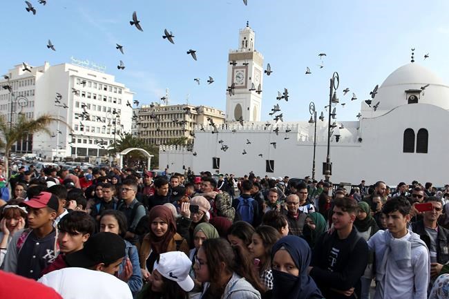 The Latest: Frail leader shown on TV, Algerians celebrate | iNFOnews.ca