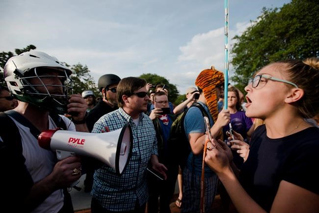 The Latest: 3 arrested before white nationalist's speech | iNFOnews.ca