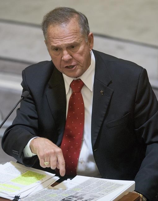 The Latest: Alabama chief justice blames 'radical groups' | iNFOnews.ca