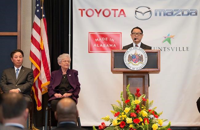 Alabama incentives for Toyota-Mazda factory top $700 million | iNFOnews.ca
