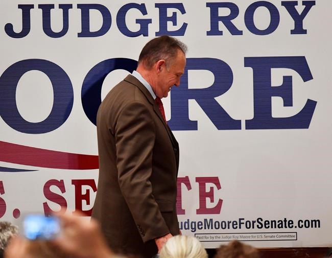 The Latest: Moore not conceding Senate race to Jones | iNFOnews.ca The Latest: Moore not conceding Senate race to Jones | iNFOnews.ca
