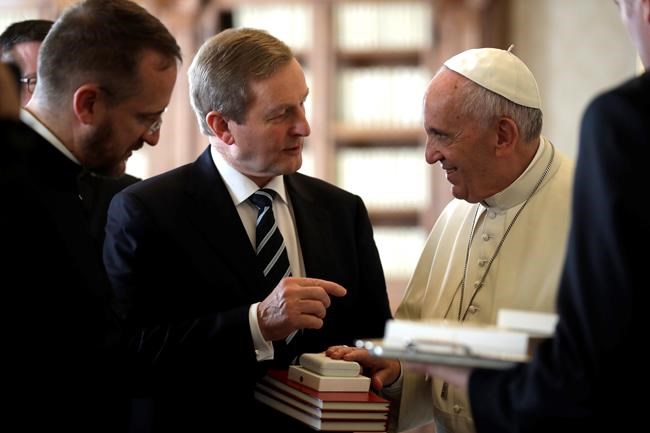 Pope confirms 2018 visit to Ireland, prime minister says | iNFOnews.ca