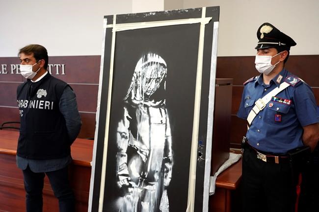 Stolen Banksy honouring Bataclan victims found in Italy | iNFOnews.ca Stolen Banksy honouring Bataclan victims found in Italy | iNFOnews.ca
